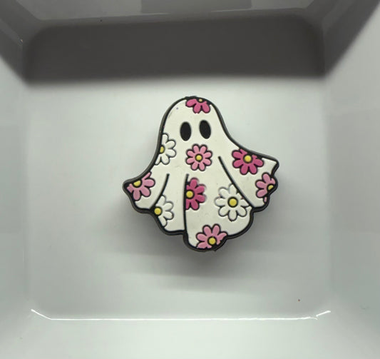 Floral Ghost Freshie Hanger