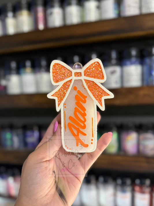 Alani with Bow Car Freshie