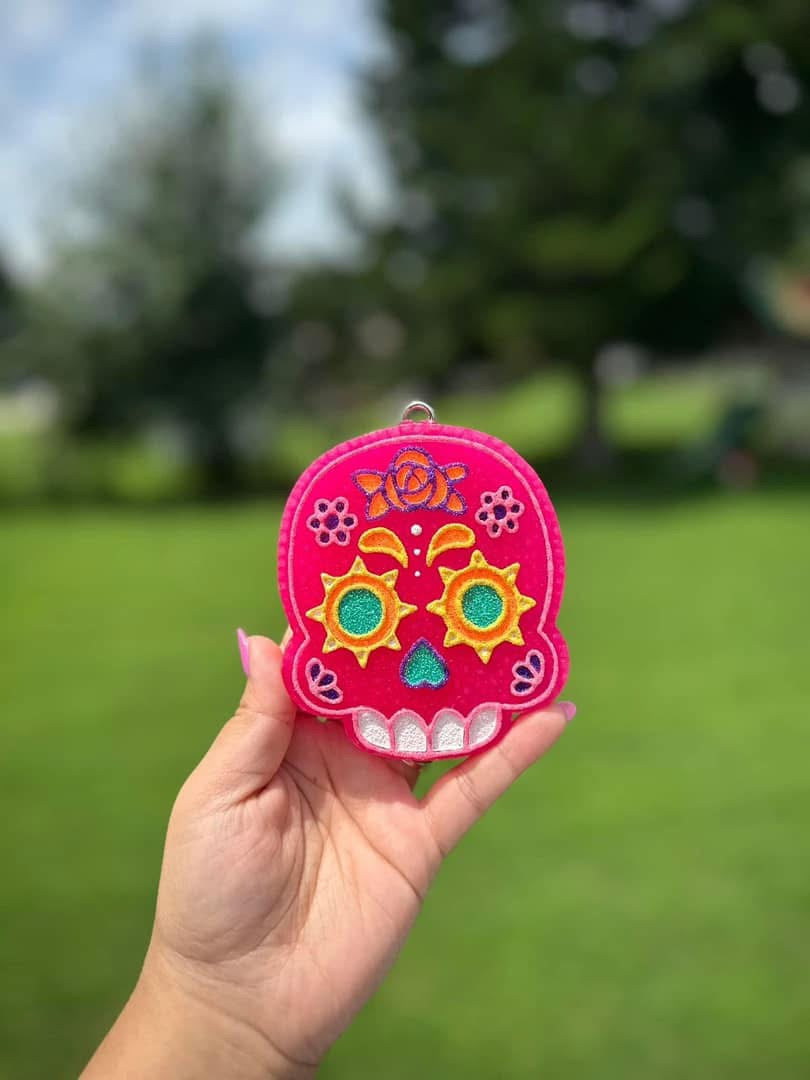 Sugar Skull Car Freshie