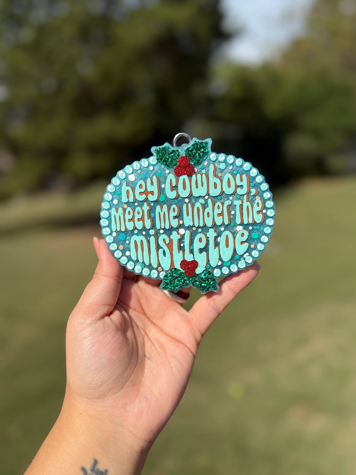 Hey Cowboy Car Freshie