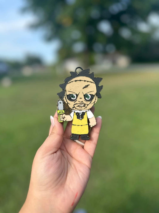 Leatherface Car Freshie