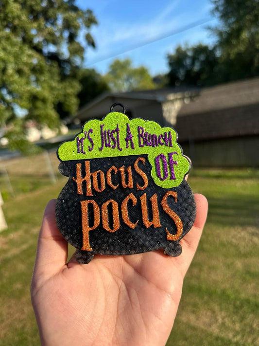 Bunch Of Hocus Pocus Cauldron Car Freshie