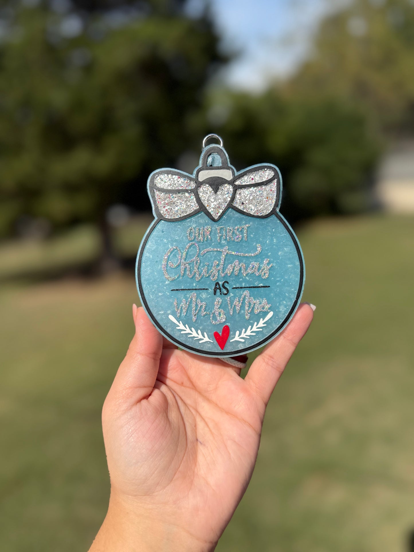 Our First Christmas As Mr. & Mrs. Car Freshie