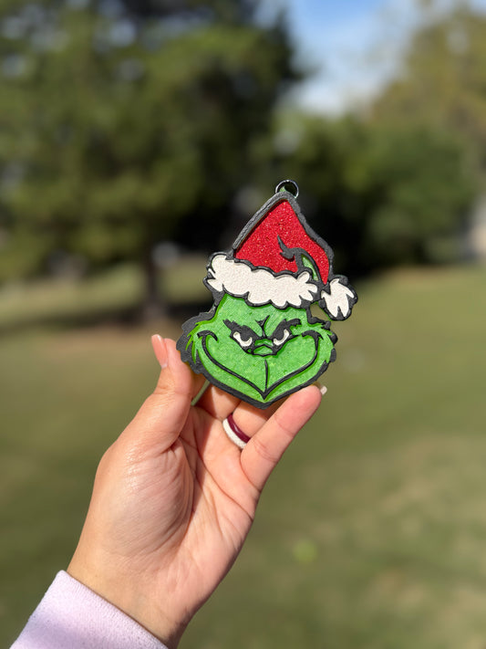 Green Guy Car Freshie
