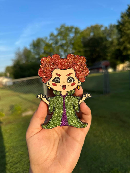 Winifred Sanderson Car Freshie