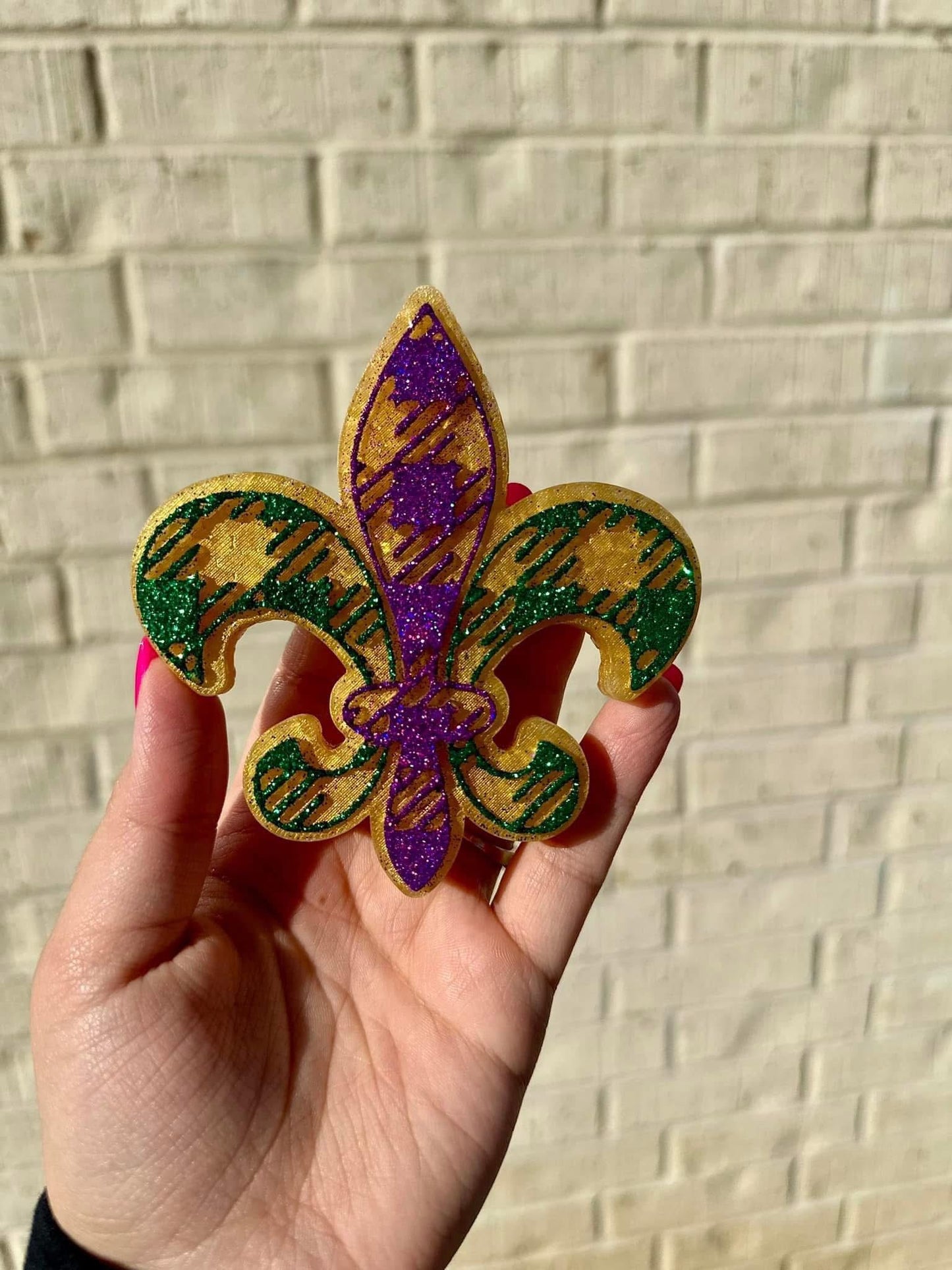 Fleur-de-lis Car Freshie