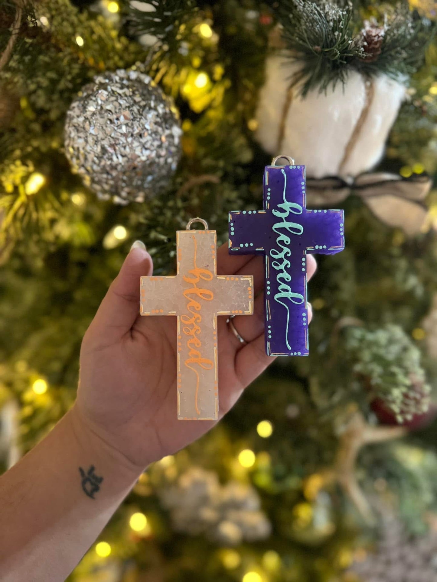 Blessed Cross Car Freshie