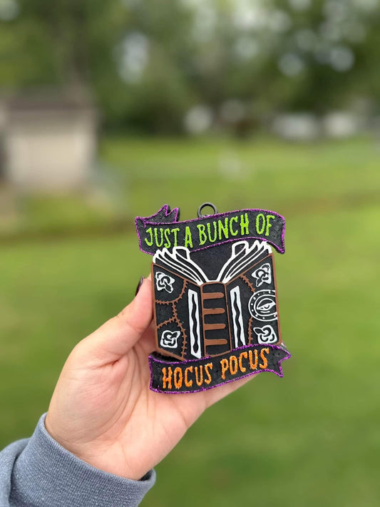 Bunch of Hocus Pocus Book Car Freshie