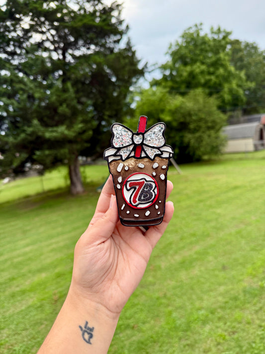 7B Cup With Bow Car Freshie