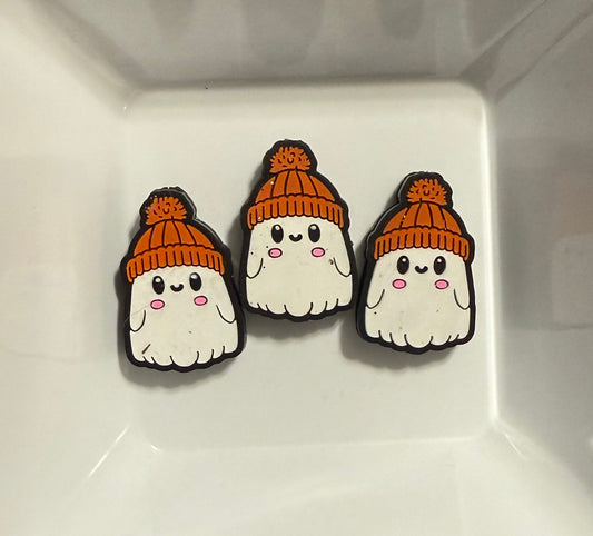 Ghost with Beanie Freshie Hanger