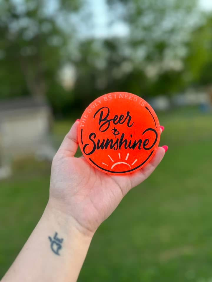 Beer & Sunshine Car Freshie