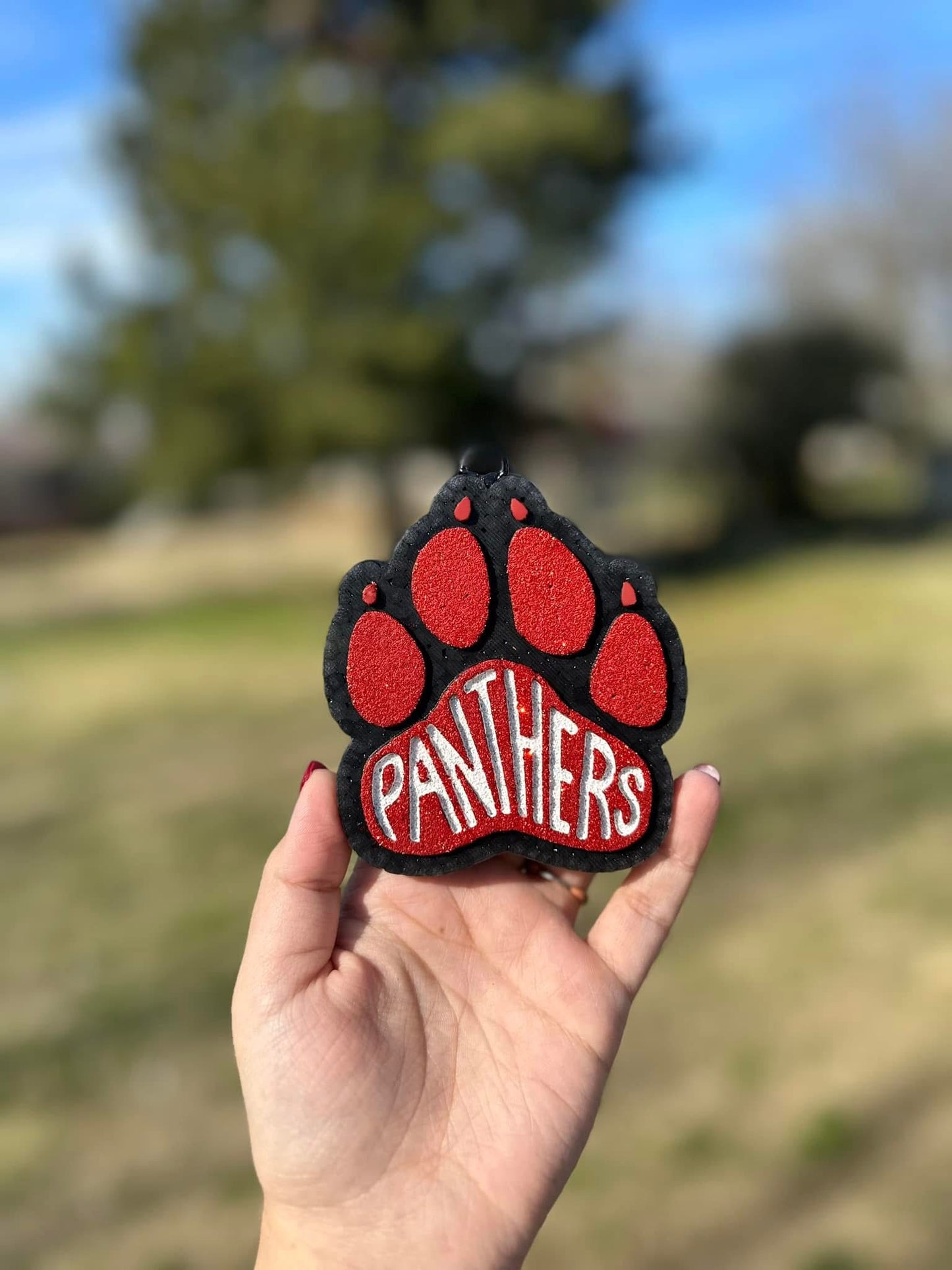Norfork Panthers Paw Car Freshie
