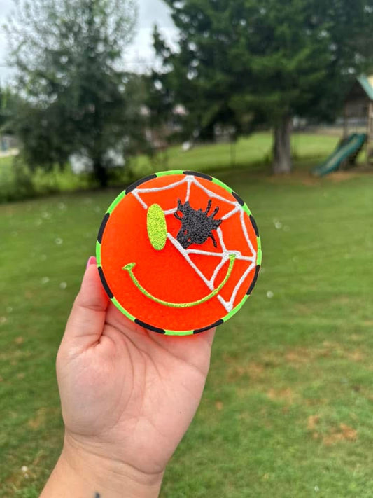 Spiderweb Smiley Car Freshie