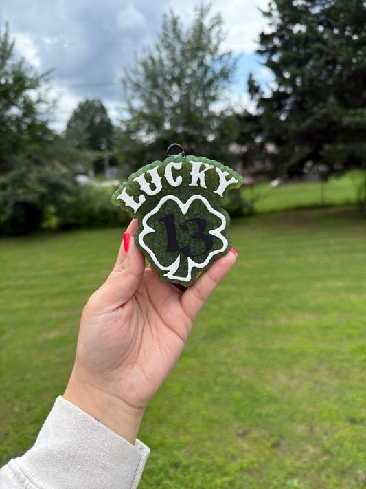 Lucky “13” Car Freshie