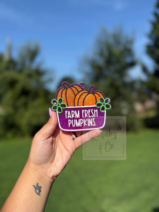 Farm Fresh Pumpkin Car Freshie