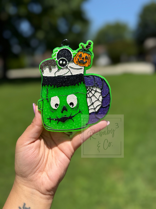 Frankenstein Mug Car Freshie