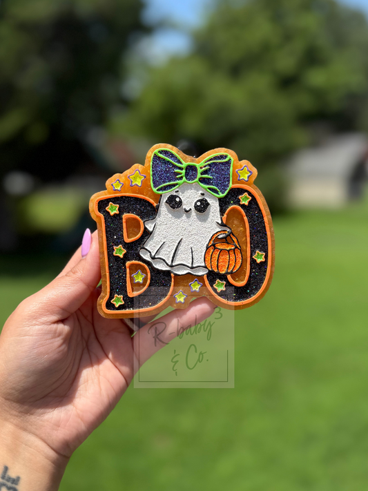 BOO Ghost Car Freshie