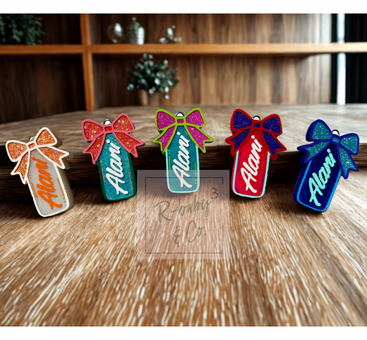 Alani with Bow Car Freshie