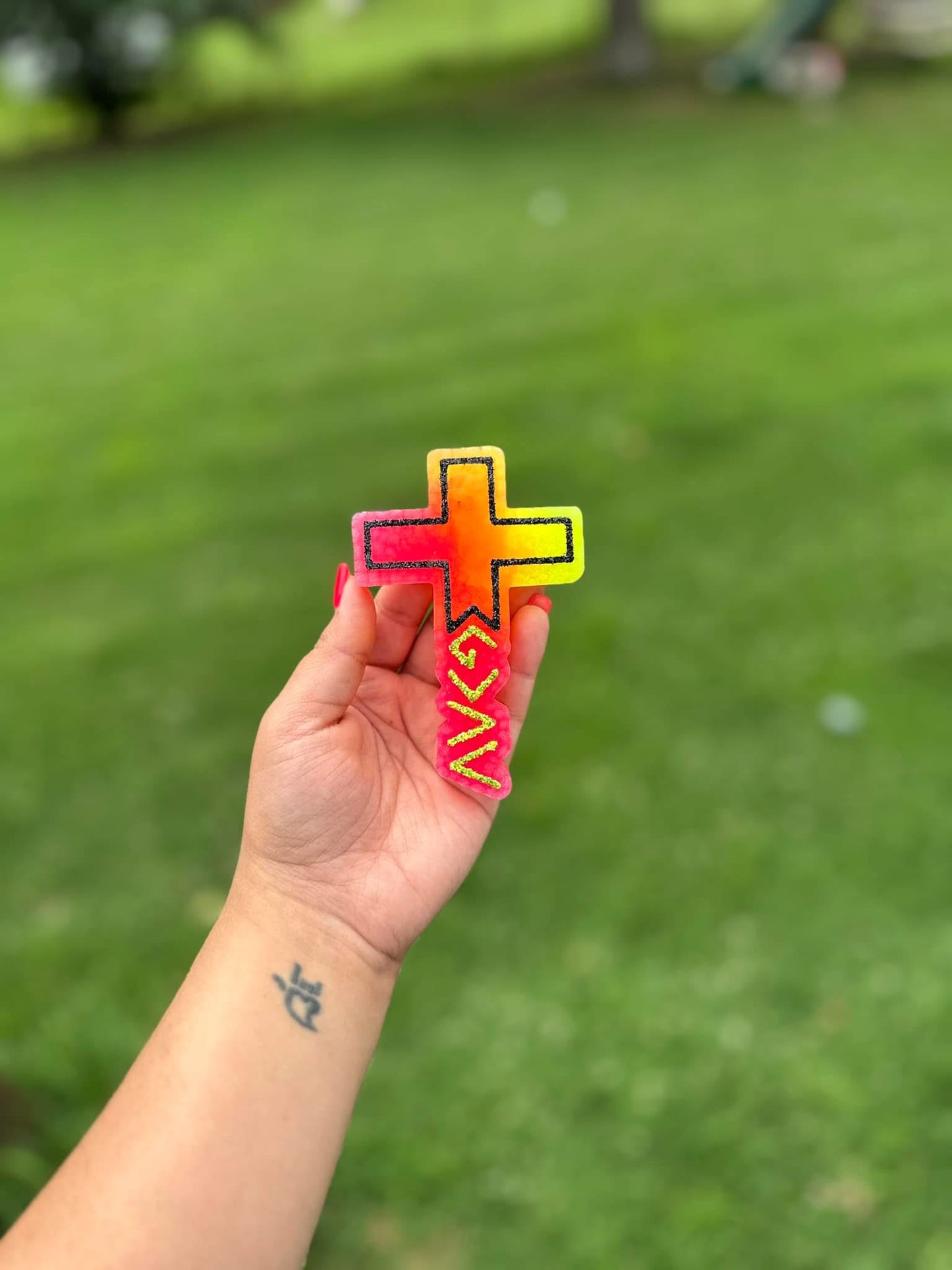 God Is Greater Car Freshie