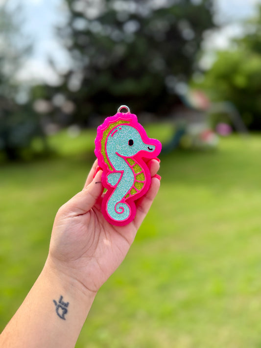 Seahorse Car Freshie