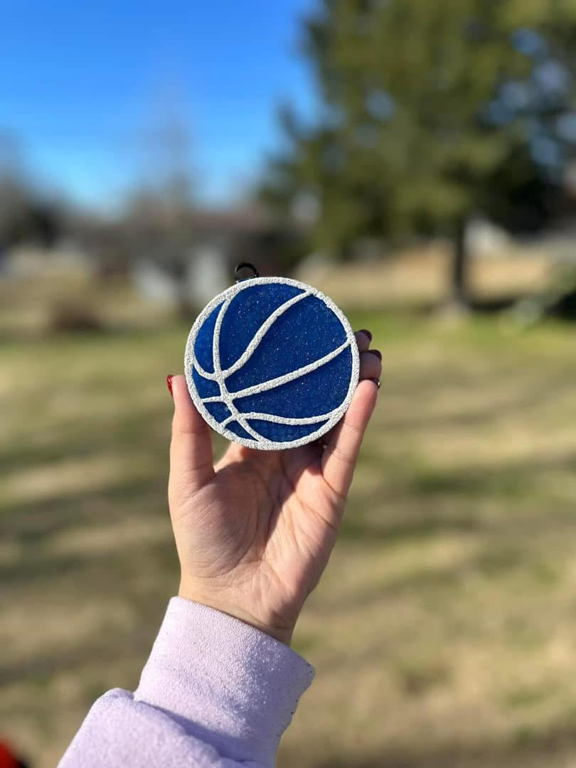School Color Basketball Car Freshies