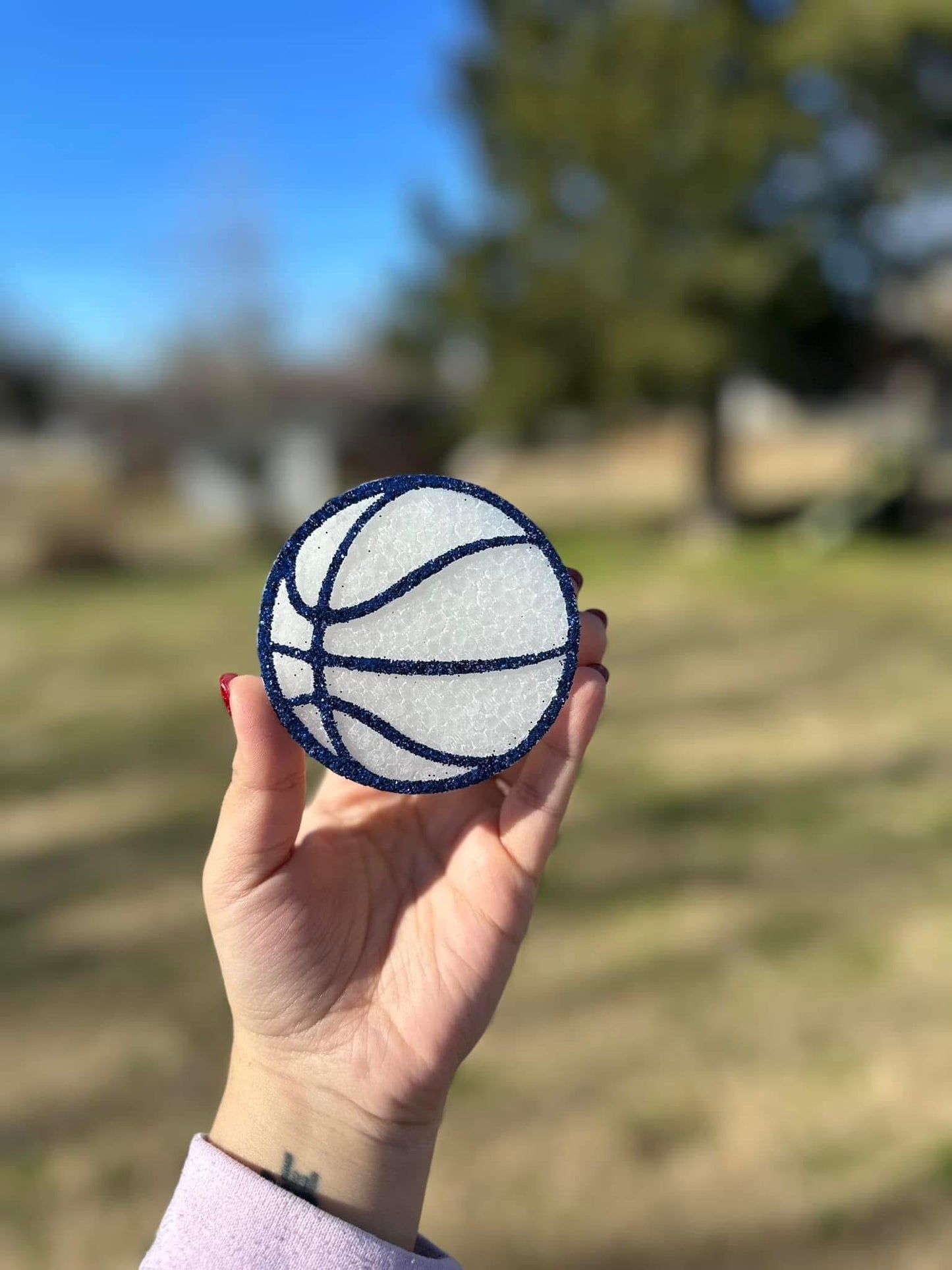 School Color Basketball Car Freshies