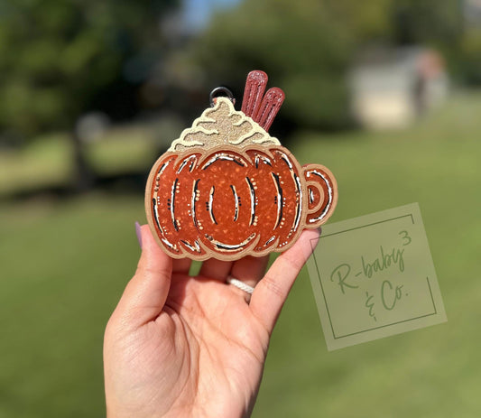Pumpkin Latte Car Freshie
