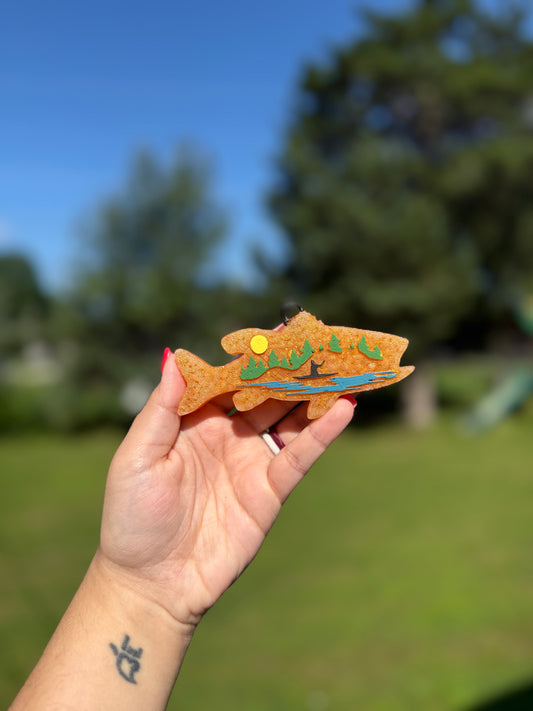 Fish Scenery Car Freshie