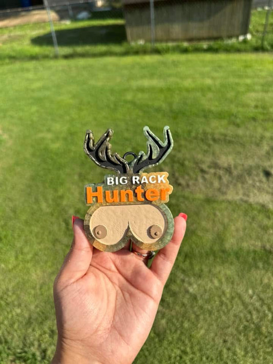 Big Rack Hunter Car Freshie