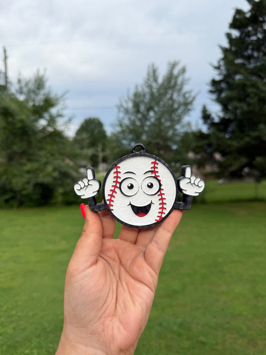 Foam Finger Baseball/Softball Car Freshie