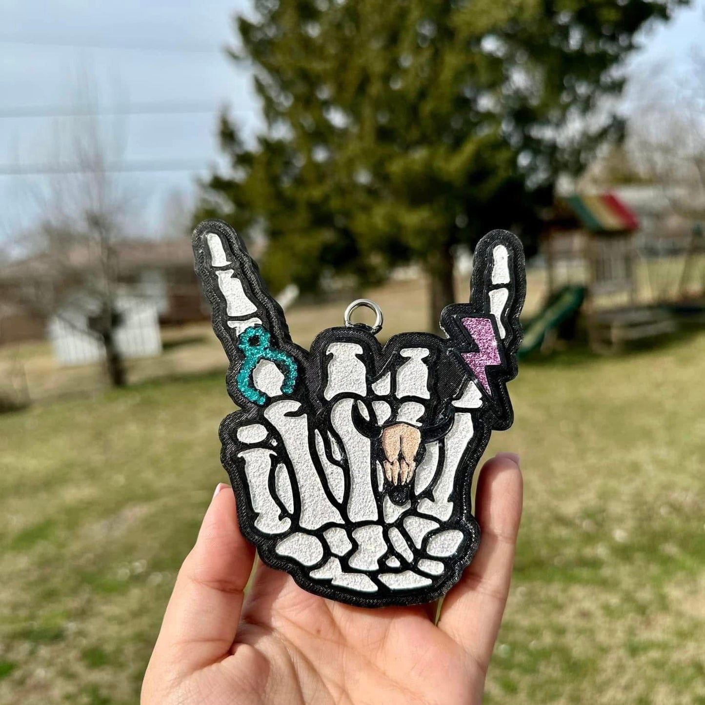 Rock On Western Car Freshie
