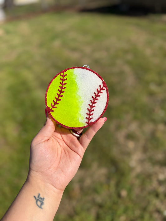 Baseball or Softball Car Freshie