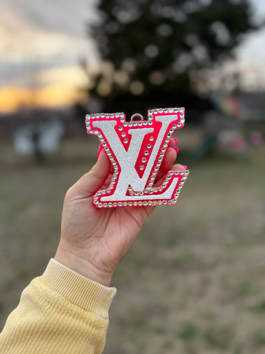 FULL Rhinestone LV Car Freshie