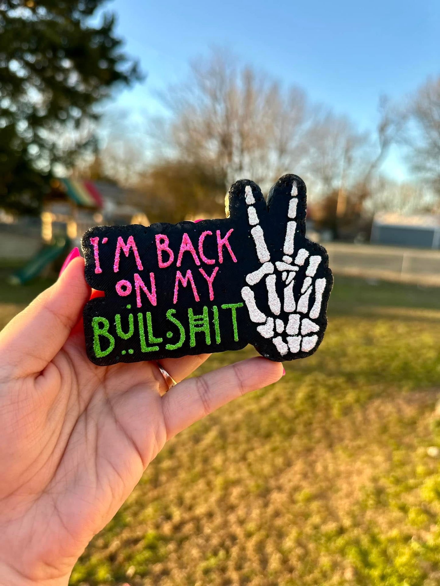 Back On My BS Car Freshie