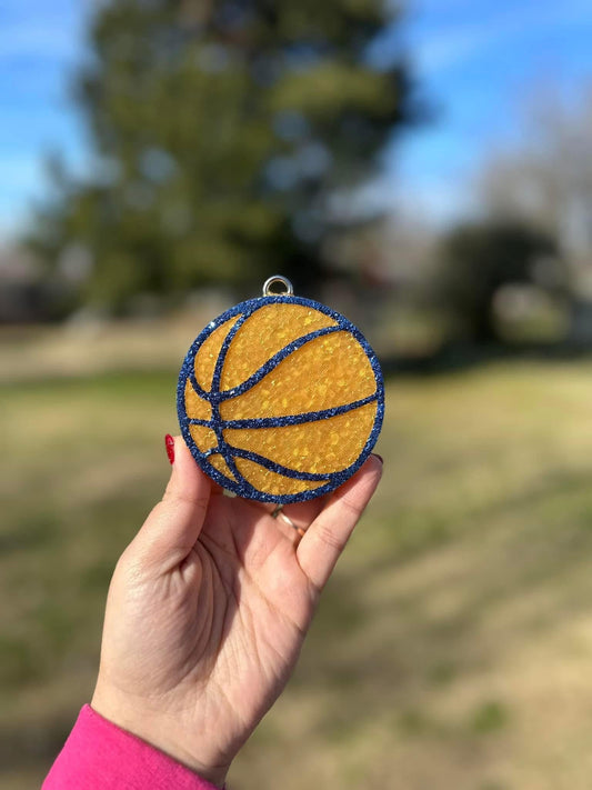School Color Basketball Car Freshies