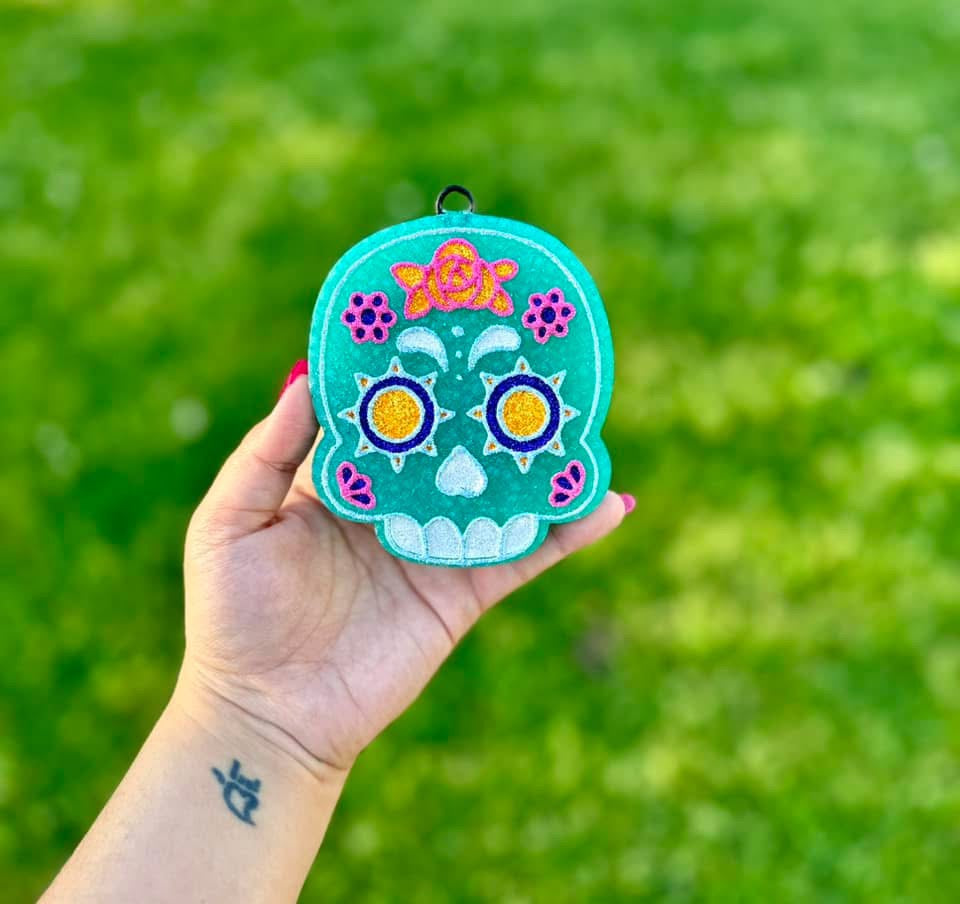 Sugar Skull Car Freshie