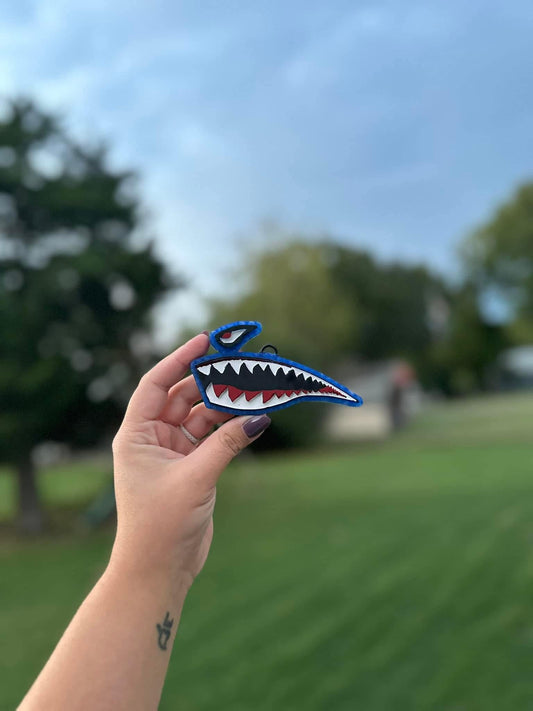 Bomber Shark Car Freshie