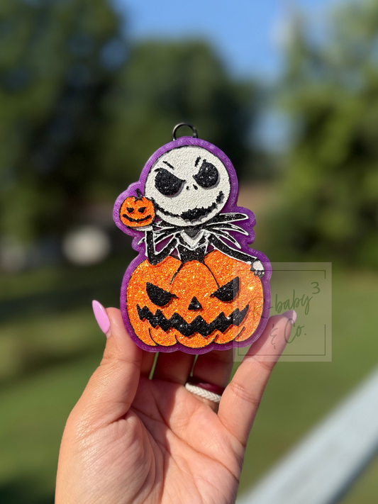 Pumpkin King Car Freshie
