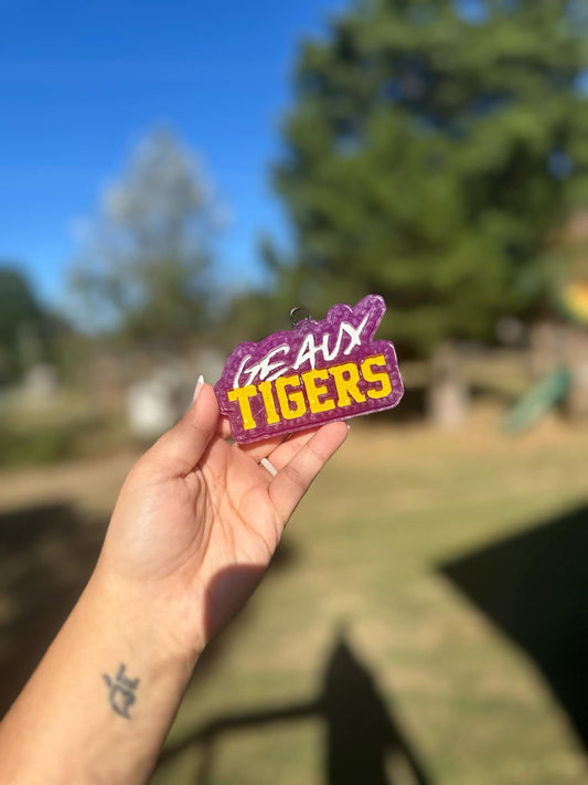 Geaux Tigers Car Freshie