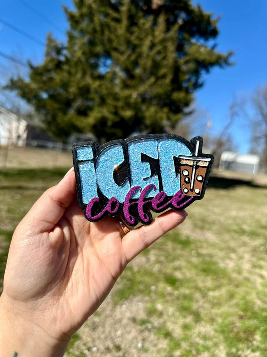 Iced Coffee Car Freshie