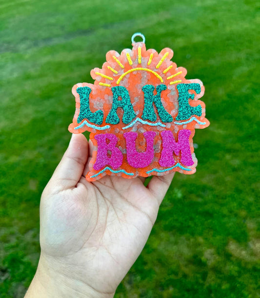 Lake Bum Car Freshie