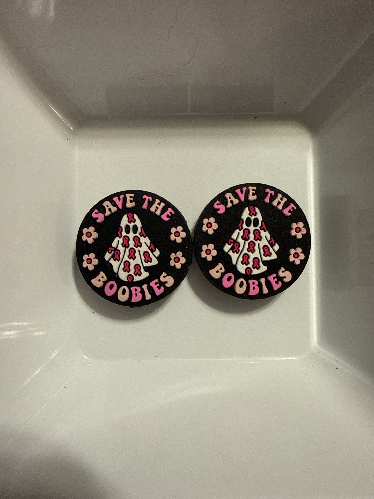 Save the Boobies Freshie Hanger