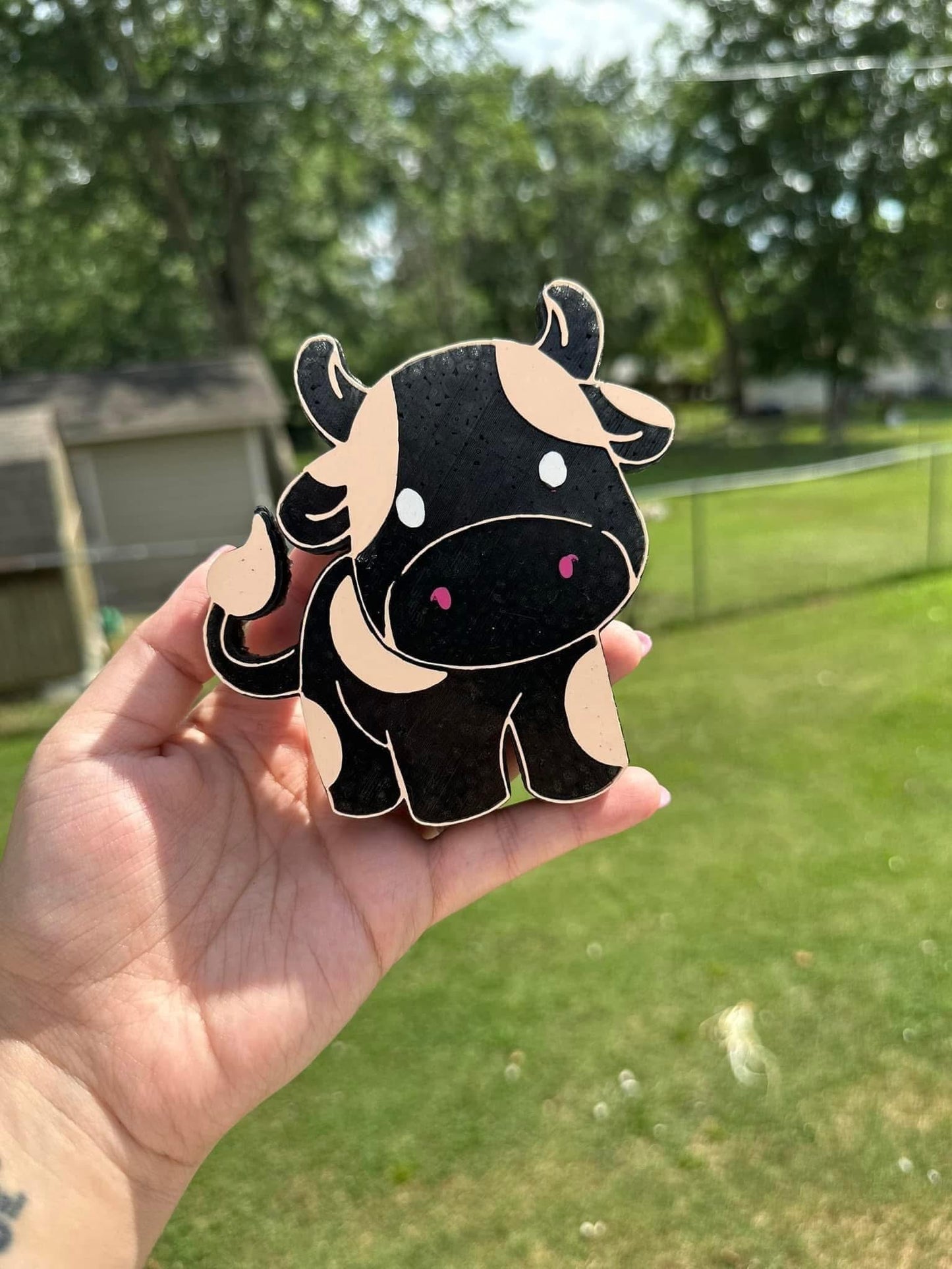 Cow Car Freshie
