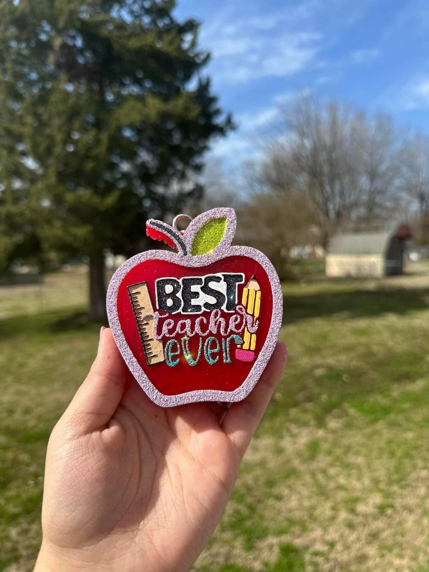 Best Teacher Ever Car Freshie