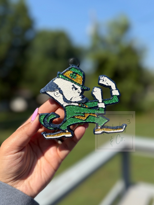 Fighting Irish Car Freshie