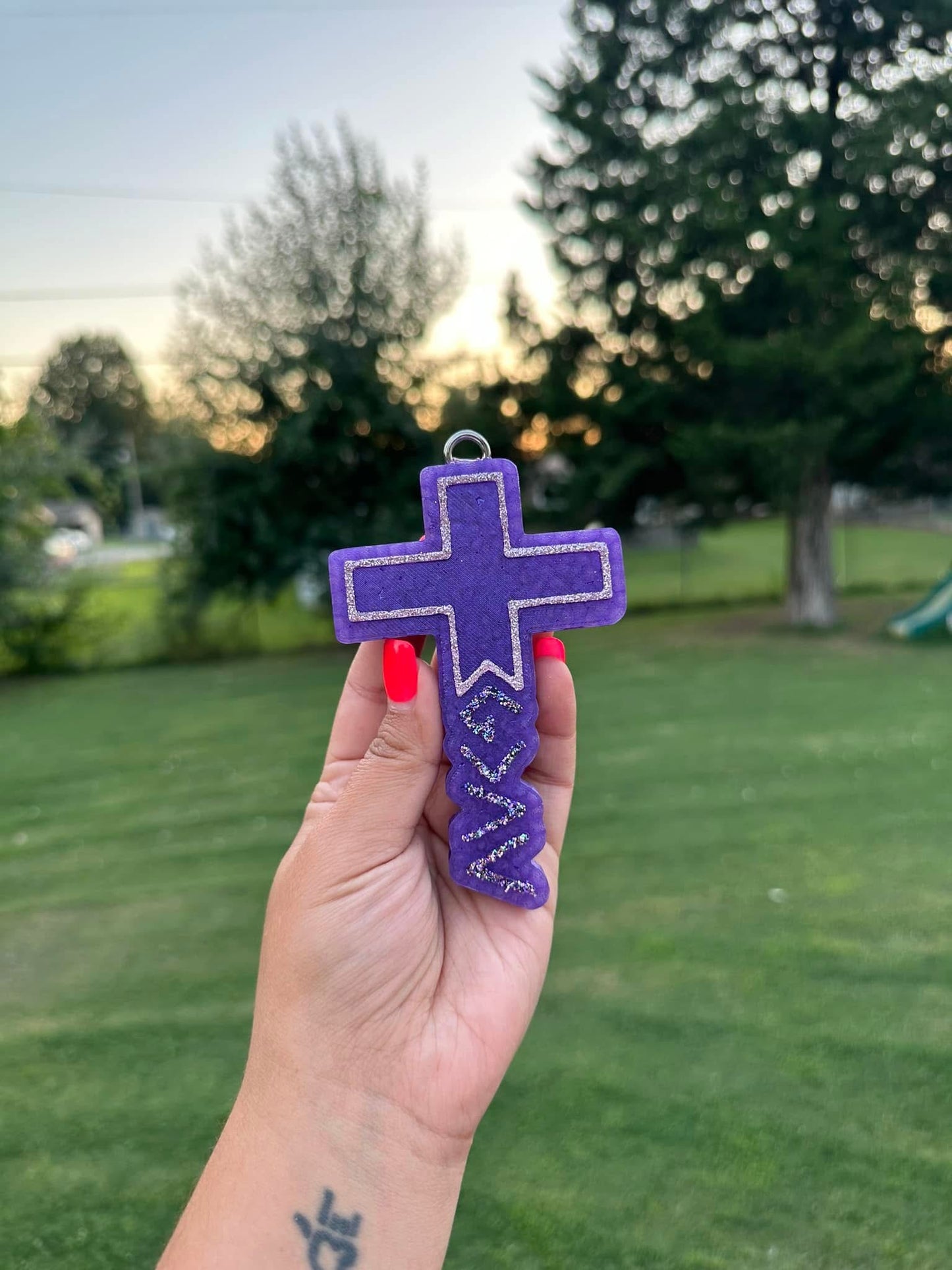 God Is Greater Car Freshie