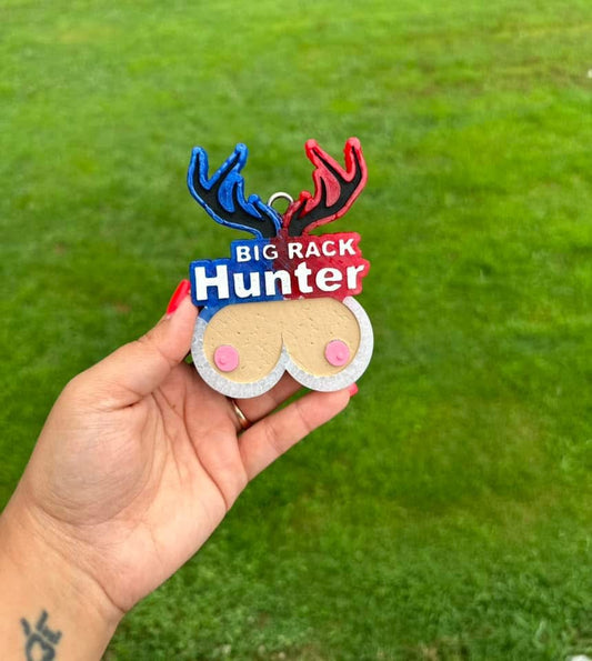 Big Rack Hunter Car Freshie