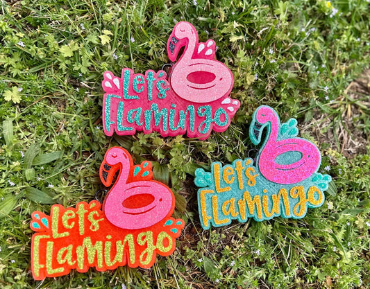 Let’s Flamingo Car Freshie