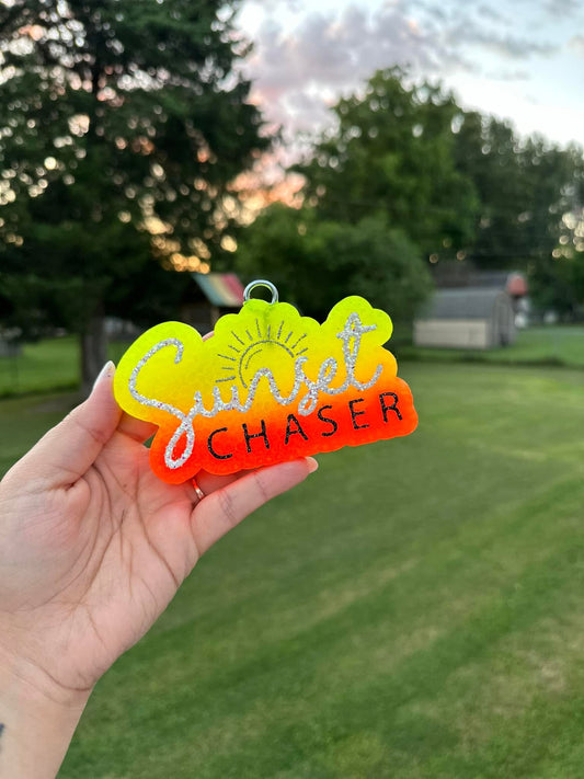 Sunset Chaser Car Freshie