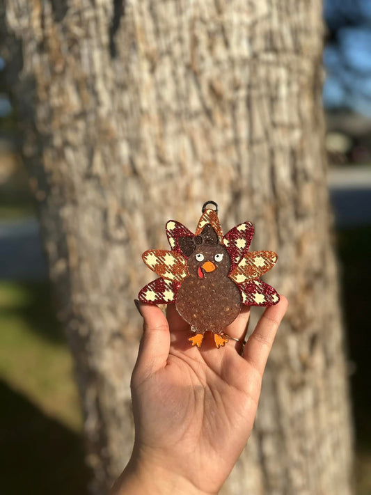 Girl Turkey Car Freshie
